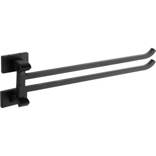 Полотенцедержатель двойной Gappo G0712-6 чёрный